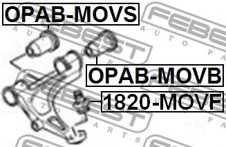 FEBEST 1820-MOVF Ball Joint